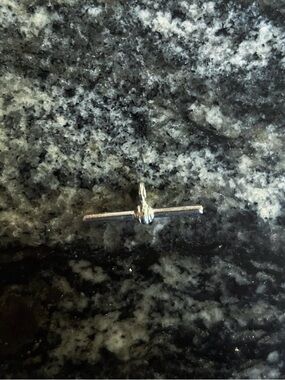Sterling Silver Bar Toggle Pendant